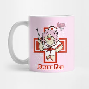 Gutter Pigs Swine Flu Mug